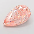 10.02ct Pear Lab Grown Diamond (Colour Fancy Vivid Pink, Clarity VVS2, IGI Certified)