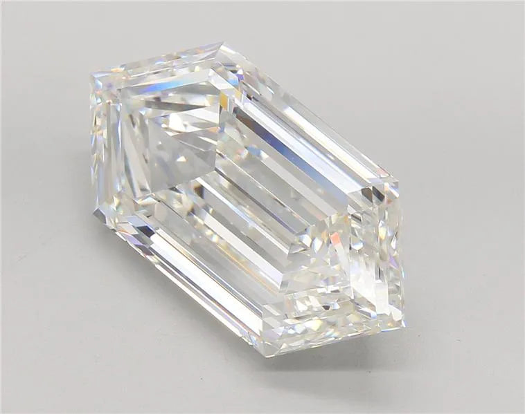 10.10ct Hexagonal Lab Grown Diamond (Colour G, Clarity VS1, IGI Certified)