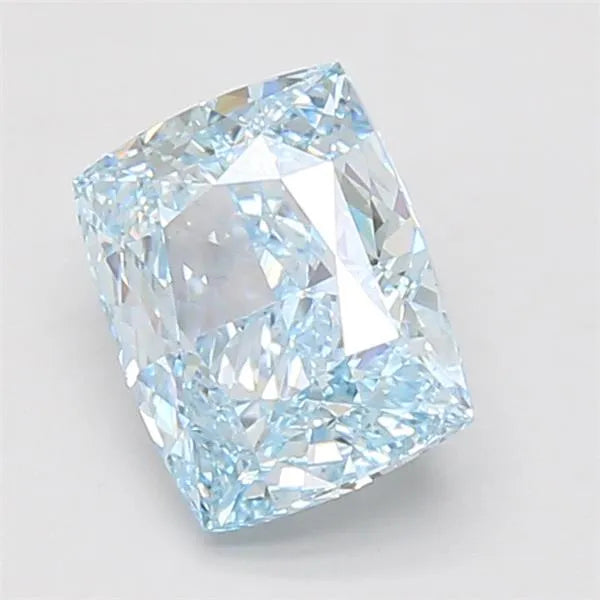 2.00ct Cushion modified Lab Grown Diamond (Colour Fancy Intense Blue, Clarity VS1, IGI Certified)