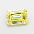 2.00ct Emerald Lab Grown Diamond (Colour Fancy Intense Yellow, Clarity VS2, IGI Certified)
