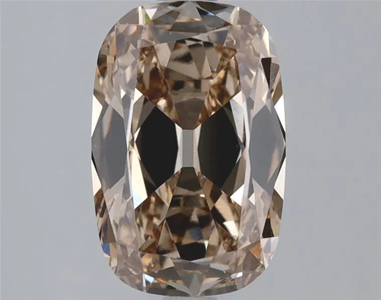 2.00ct Old miner Lab Grown Diamond (Colour Champagne, Clarity VS1, Cut EX, Uncertified)