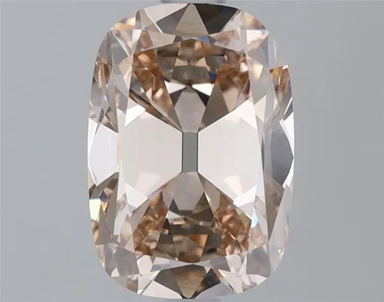 2.00ct Old miner Lab Grown Diamond (Colour Champagne, Clarity VS1, Cut EX, Uncertified)
