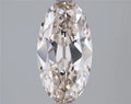 2.00ct Oval Lab Grown Diamond (Colour Champagne, Clarity VS1, Cut EX, Uncertified)