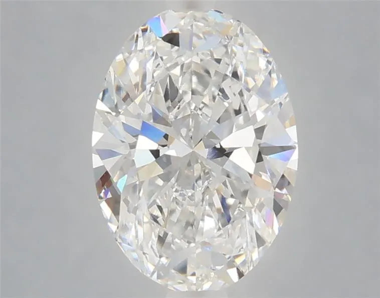 2.00ct Oval Lab Grown Diamond (Colour D, Clarity VS2, Uncertified)