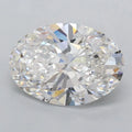 2.00ct Oval Lab Grown Diamond (Colour E, Clarity VVS2, IGI Certified)