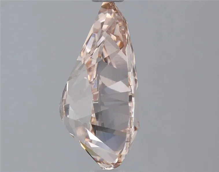 2.00ct Pear Lab Grown Diamond (Colour Champagne, Clarity VS2, Cut EX, Uncertified)