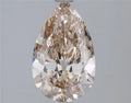2.00ct Pear Lab Grown Diamond (Colour Champagne, Clarity VS2, Cut EX, Uncertified)