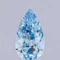 2.00ct Pear Lab Grown Diamond (Colour Fancy Vivid Blue, Clarity VS1, IGI Certified)