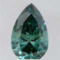 2.00ct Pear Lab Grown Diamond (Colour Fancy Vivid Green, Clarity SI1, IGI Certified)