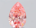 2.00ct Pear Lab Grown Diamond (Colour Fancy Vivid Pink, Clarity VVS1, IGI Certified)