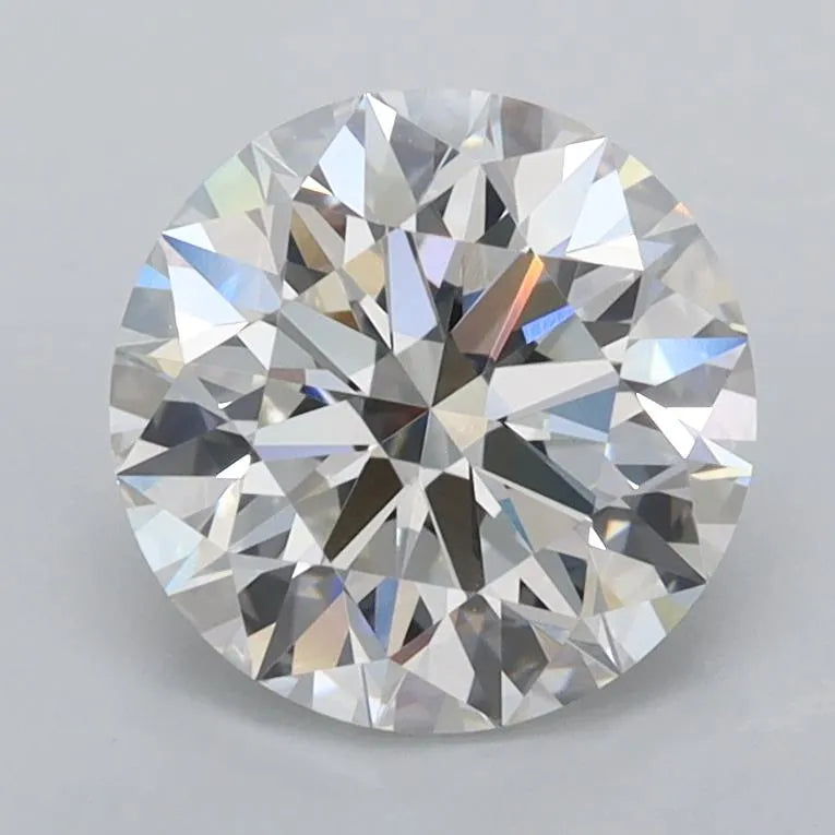 2.00ct Round Lab Grown Diamond (Colour F, Clarity VVS1, Cut ID, IGI Certified)