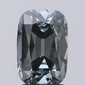 2.01ct Cushion Lab Grown Diamond (Colour Fancy Light Blueish Gray, Clarity I1, IGI Certified)