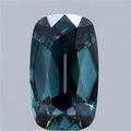 2.01ct Cushion brilliant Lab Grown Diamond (Colour Fancy Deep Greenish Blue, Clarity VS1, IGI Certified)