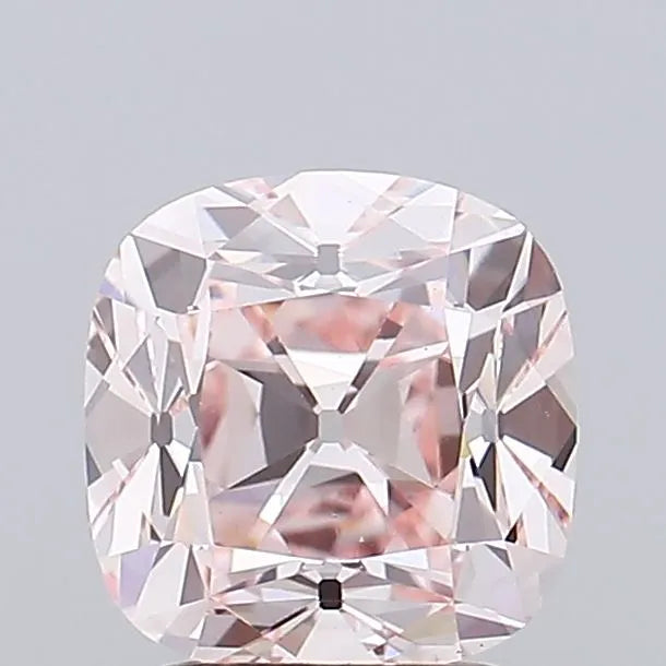 2.01ct Cushion modified Lab Grown Diamond (Colour Fancy Intense Pink, Clarity VS1, IGI Certified)