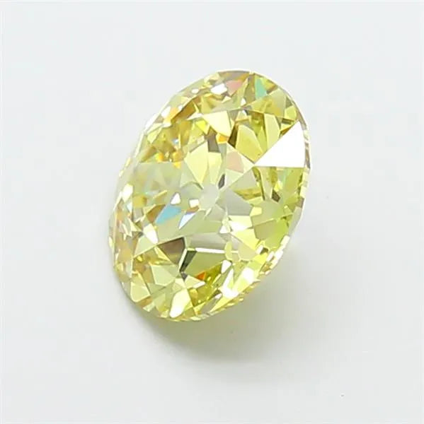 2.01ct European cut Lab Grown Diamond (Colour Fancy Yellow, Clarity VS1, IGI Certified)