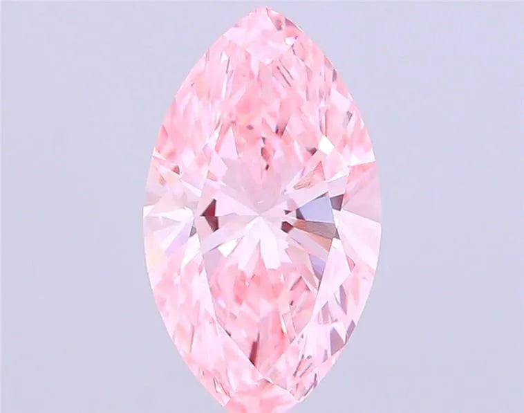 2.01ct Marquise Lab Grown Diamond (Colour Fancy Vivid Pink, Clarity VVS2, IGI Certified)