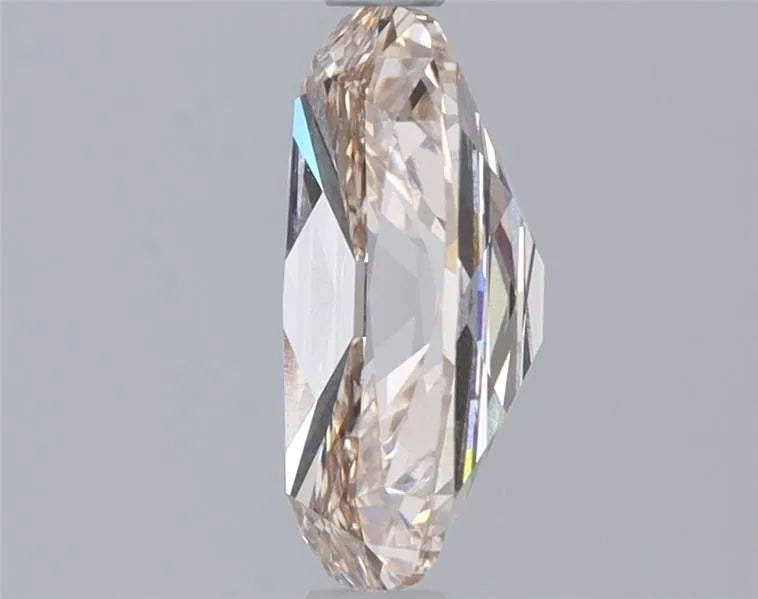 2.01ct Old miner Lab Grown Diamond (Colour Champagne, Clarity VVS2, Cut EX, Uncertified)