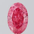 2.01ct Oval Lab Grown Diamond (Colour Fancy Pink, Clarity VS2, Uncertified)