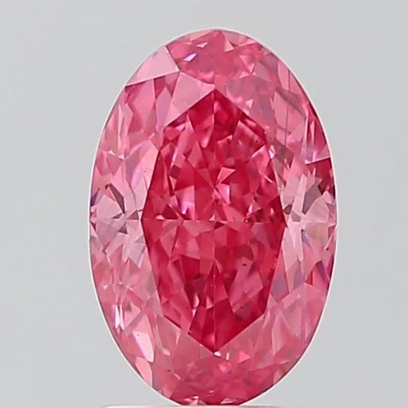 2.01ct Oval Lab Grown Diamond (Colour Fancy Pink, Clarity VS2, Uncertified)