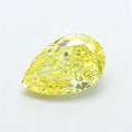 2.01ct Pear Lab Grown Diamond (Colour Fancy Intense Yellow, Clarity SI1, IGI Certified)