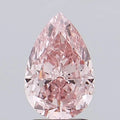 2.01ct Pear Lab Grown Diamond (Colour Fancy Vivid Pink, Clarity VVS2, IGI Certified)