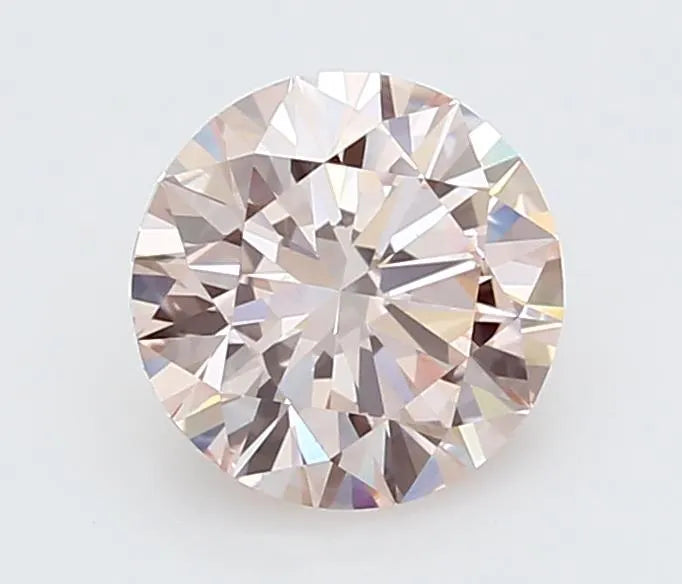 2.01ct Round Lab Grown Diamond (Colour Fancy Light Pink, Clarity VS1, Cut ID, IGI Certified)