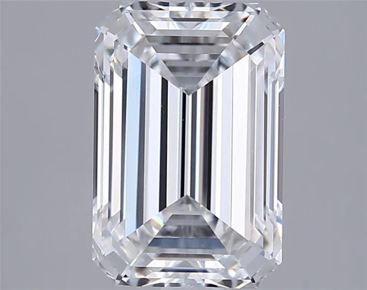 2.02ct Emerald Lab Grown Diamond (Colour D, Clarity VVS2, GIA Certified)