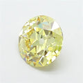 2.02ct European cut Lab Grown Diamond (Colour Fancy Yellow, Clarity VS1, IGI Certified)