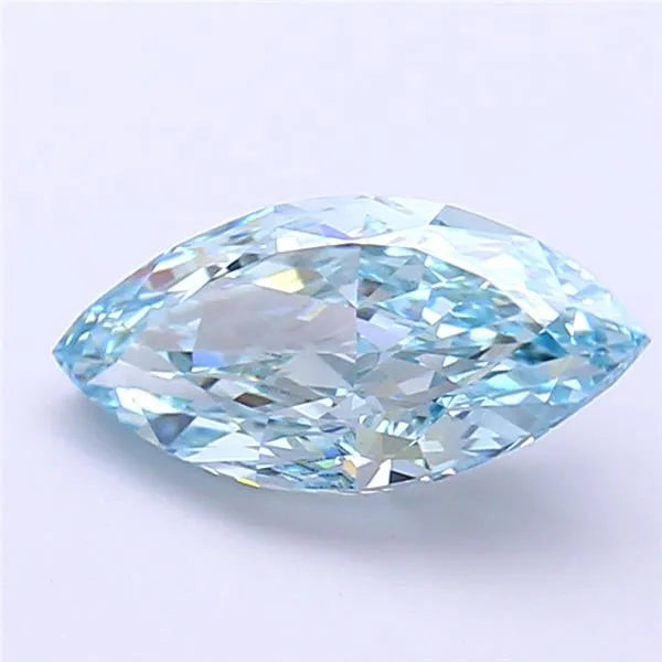 2.02ct Marquise Lab Grown Diamond (Colour Fancy Intense Greenish Blue, Clarity VS1, IGI Certified)