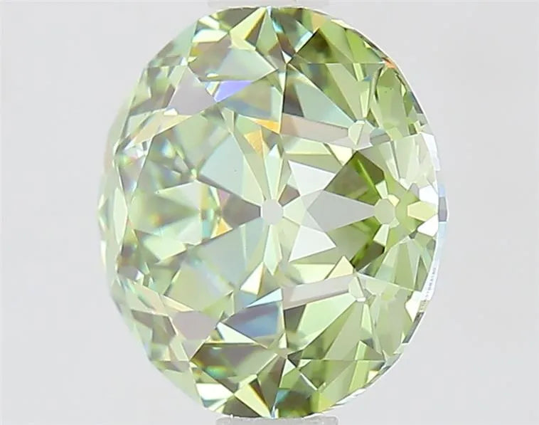 2.02ct Old european cut Lab Grown Diamond (Colour Fancy Intense Green, Clarity VVS2, IGI Certified)