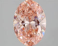 2.02ct Oval Lab Grown Diamond (Colour Fancy Vivid Pink, Clarity VS2, IGI Certified)