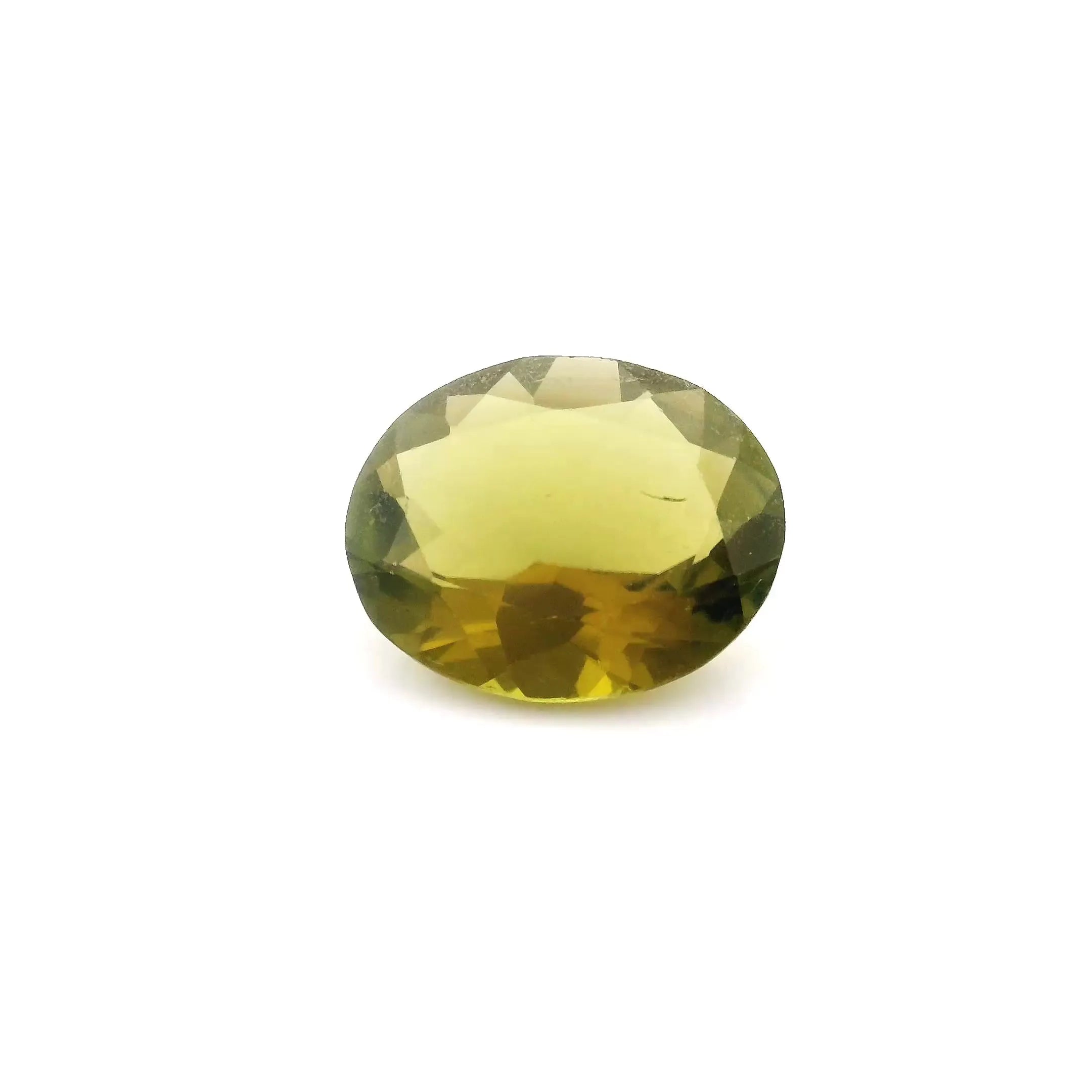 2.02ct Oval Natural Tourmaline (Colour Green, Clarity Slightly Included, Cut Faceted)