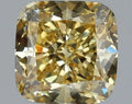 2.03ct Cushion modified Lab Grown Diamond (Colour Fancy Intense Yellow, Clarity VVS2, IGI Certified)