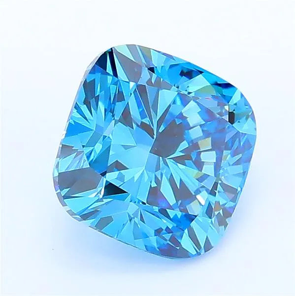 2.03ct Cushion modified Lab Grown Diamond (Colour Fancy Vivid Blue, Clarity VVS2, IGI Certified)