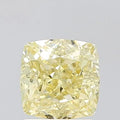 2.03ct Cushion modified Lab Grown Diamond (Colour Fancy Yellow, Clarity VVS2, IGI Certified)