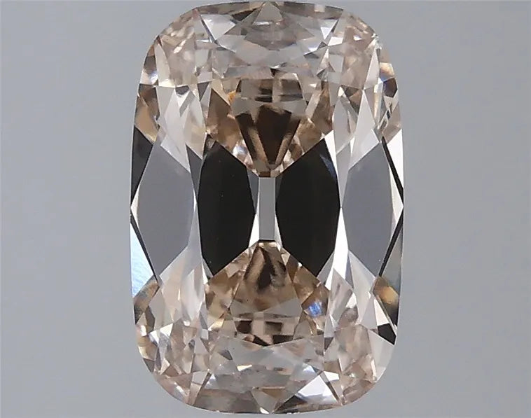 2.03ct Old miner Lab Grown Diamond (Colour Champagne, Clarity VVS2, Cut EX, Uncertified)