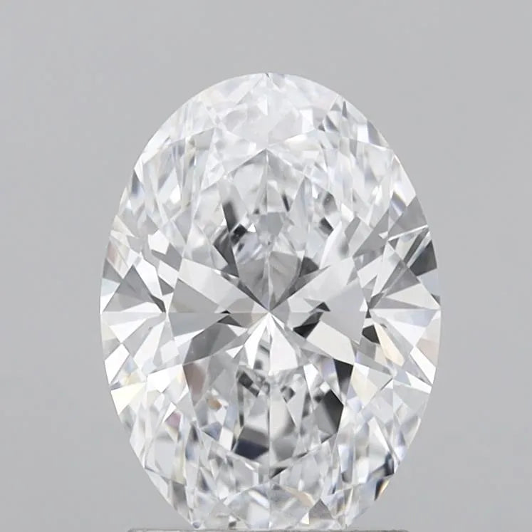 2.03ct Oval Lab Grown Diamond (Colour E, Clarity IF, IGI Certified)