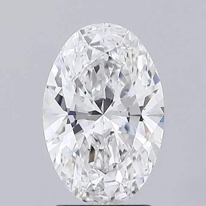 2.03ct Oval Lab Grown Diamond (Colour E, Clarity VVS2, IGI Certified)