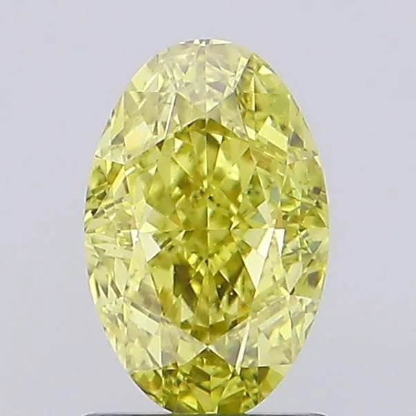 2.03ct Oval Lab Grown Diamond (Colour Fancy Vivid Pink, Clarity VS1, IGI Certified)