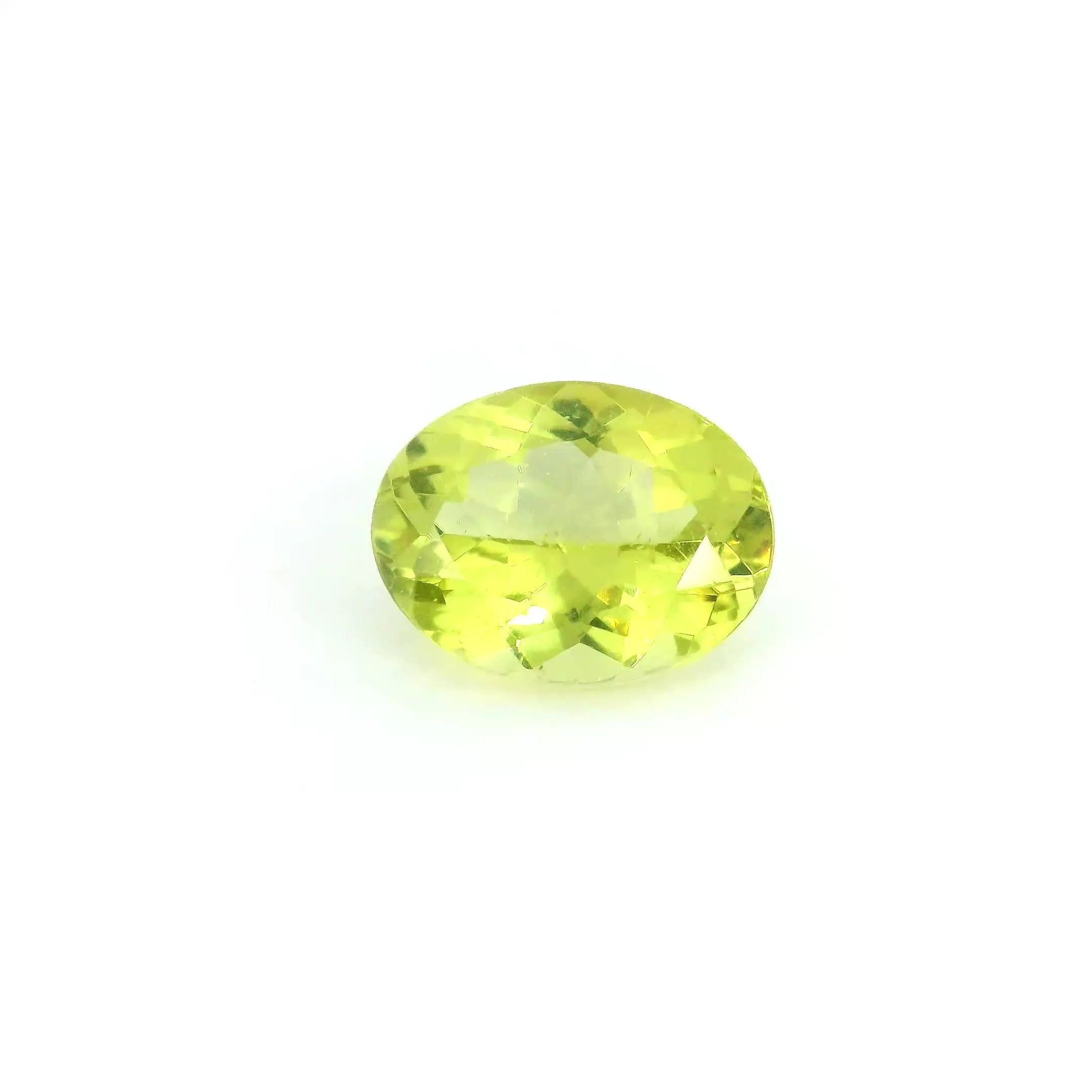 2.03ct Oval Natural Apatite (Colour Green, Clarity Eye Clean, Cut Faceted)