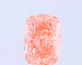 2.04ct Cushion modified Lab Grown Diamond (Colour Fancy Vivid Orange Pink, Clarity VS1, IGI Certified)
