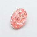2.04ct Oval Lab Grown Diamond (Colour Fancy Vivid Pink, Clarity SI1, IGI Certified)