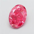 2.04ct Oval Lab Grown Diamond (Colour Fancy Vivid Pink, Clarity VVS2, IGI Certified)