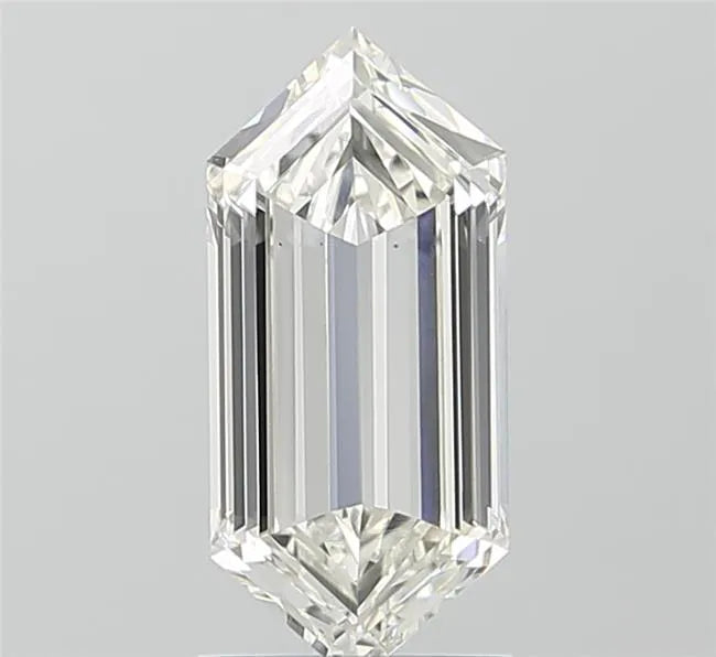 2.05ct Hexagonal Lab Grown Diamond (Colour G, Clarity VS1, Uncertified)