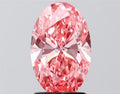 2.05ct Oval Lab Grown Diamond (Colour Fancy Vivid Pink, Clarity VS1, IGI Certified)
