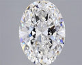 2.05ct Oval Lab Grown Diamond (Colour G, Clarity VVS2, IGI Certified)