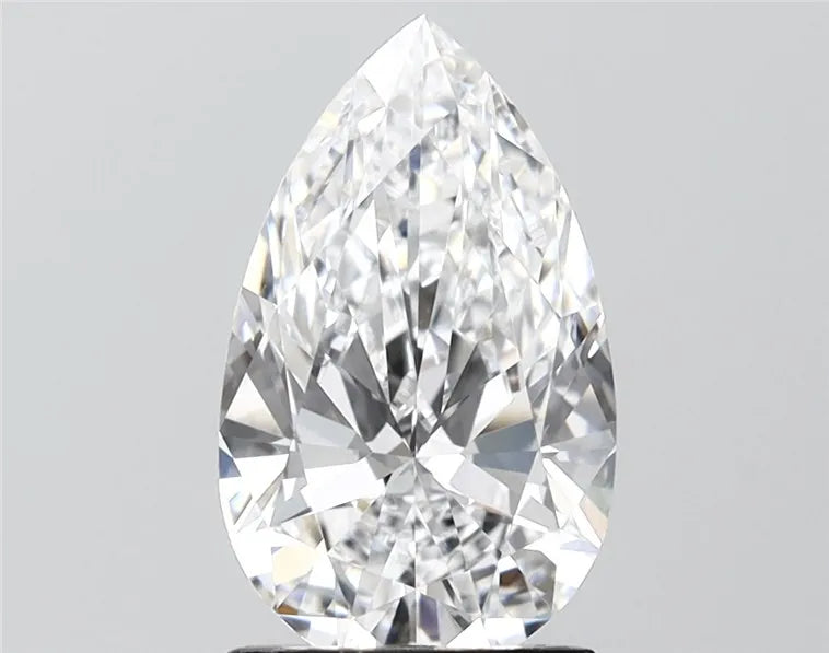 2.05ct Pear Lab Grown Diamond (Colour D, Clarity IF, IGI Certified)