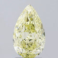 2.05ct Pear Lab Grown Diamond (Colour Fancy Light Yellow, Clarity VS2, IGI Certified)