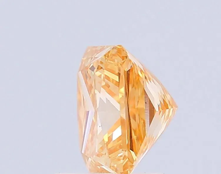 2.05ct Princess Lab Grown Diamond (Colour Fancy Vivid Yellow, Clarity VS2, Cut EX, Uncertified)