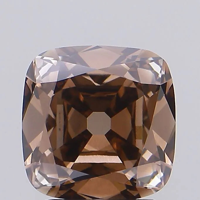 2.06ct Cushion modified Lab Grown Diamond (Colour Fancy Brown, Clarity VVS2, IGI Certified)